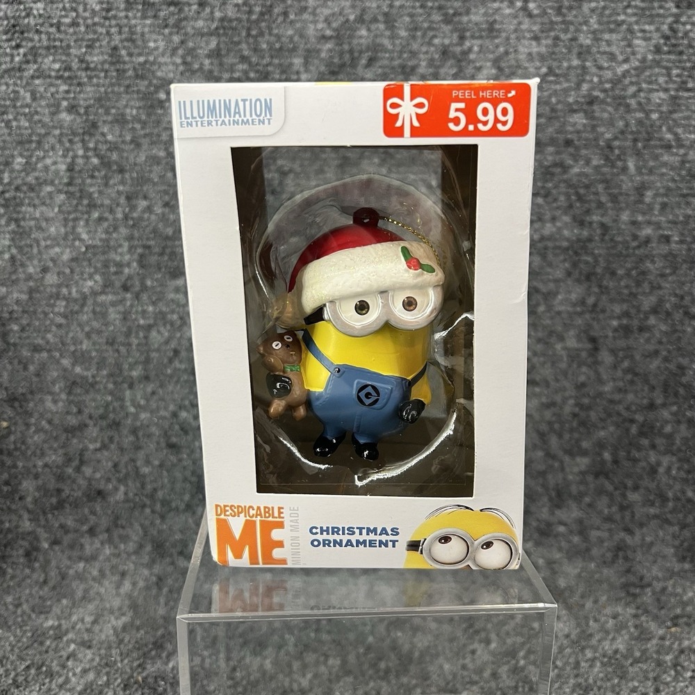 Despicable Me Minion "Bob" Ornament by Kurt Adler in Original Box Teddy Bear